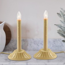 1 Light Christmas Electric Window Candles, 2 Pack Electric Window Candles wit...