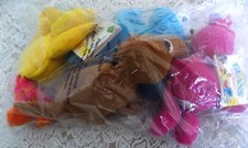 NIP  NWT VINTAGE 1997 BEANS  COOKIE MONSTER SNUFFLEUPAGUS TELLY MONSTER BIG BIRD