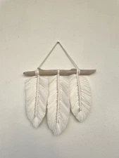 Macrame Wall Hanging | Macrame Feathers | Handmade | Home Decor | Gift for her