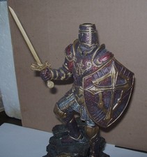  ARMOR OF GOD , COLD-CAST BRONZE SCULPTURE FR...