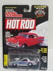 PRO STREET FIREBIRD SILVER BLUE ISSUE #61 RACING CHAMPIONS HOT ROD MAGAZINE CAR