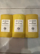 Acqua Di Parma Colonia Soap lot of 3 each 3.5oz Bars. Total of 10.5oz