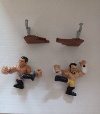   wwe mattel  slam city loose  the miz cm punk    wrestling  figures
