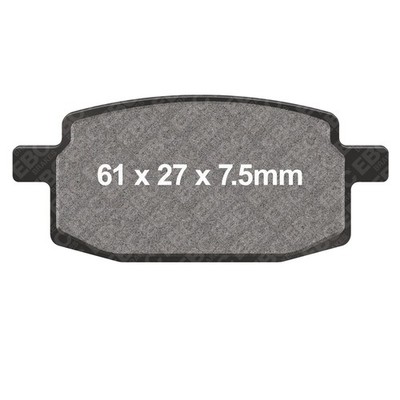 EBC Brake Pads Sfahh front SFA169HH 1 Pac Flex Tech Speedy 50 4T 2008-2014