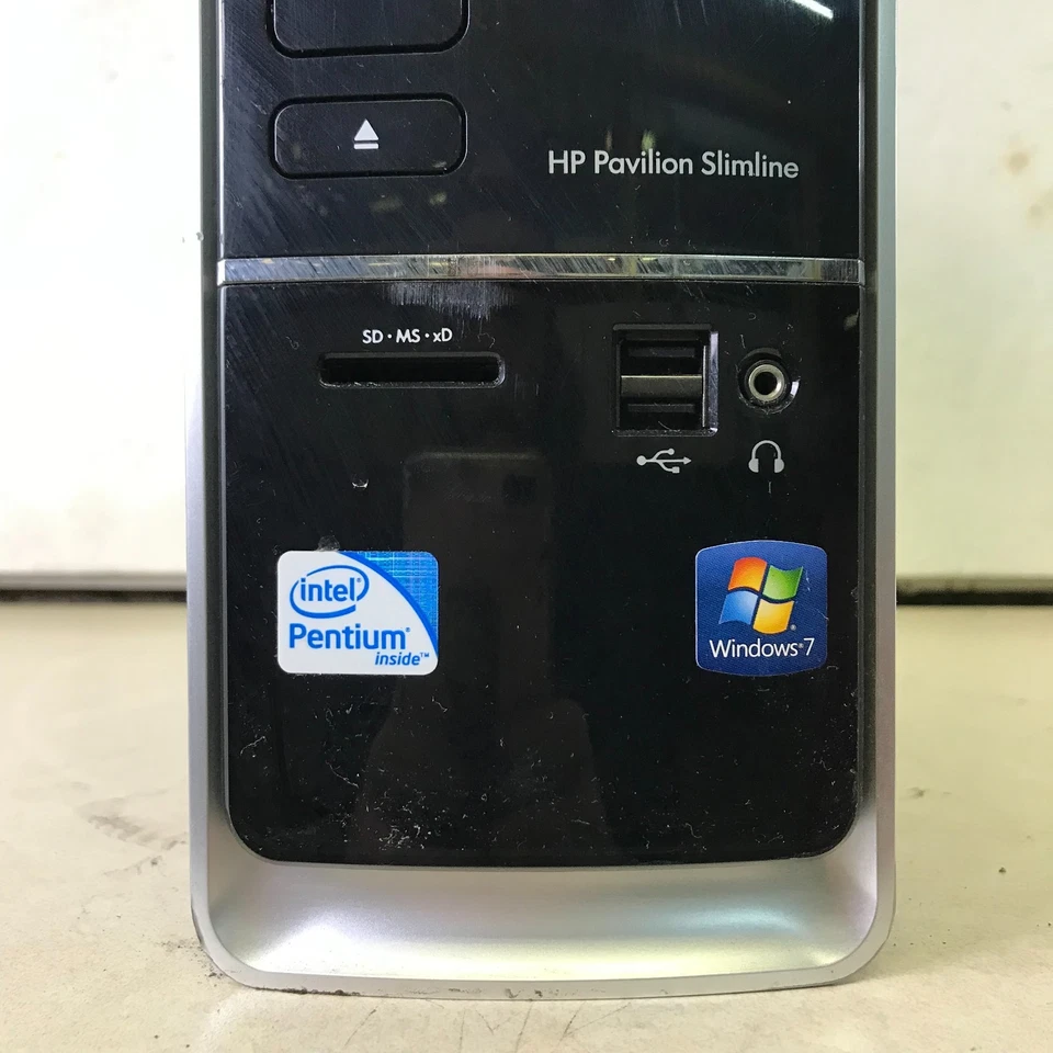 HP Pavilion SlimLine SFF Pentium 2.60GHz 4GB Ram 500G HDD (Windows 7 Pro 64-Bit) - Image 4 of 4