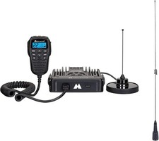 Midland MXT575 GMRS Radio with NOAA  MXTA26 6dB Gain Antenna   Repeater Capable