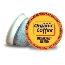 The Organic Coffee Co. Pods - Breakfast Blend (12 12 Count (Pack of 1) 