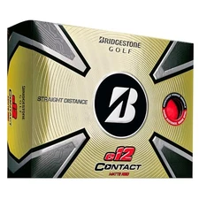 BRIDGESTONE GOLF 2023 e12 CONTACT Golf Balls 1 Dozen (12 Balls per Pack 3-Piece