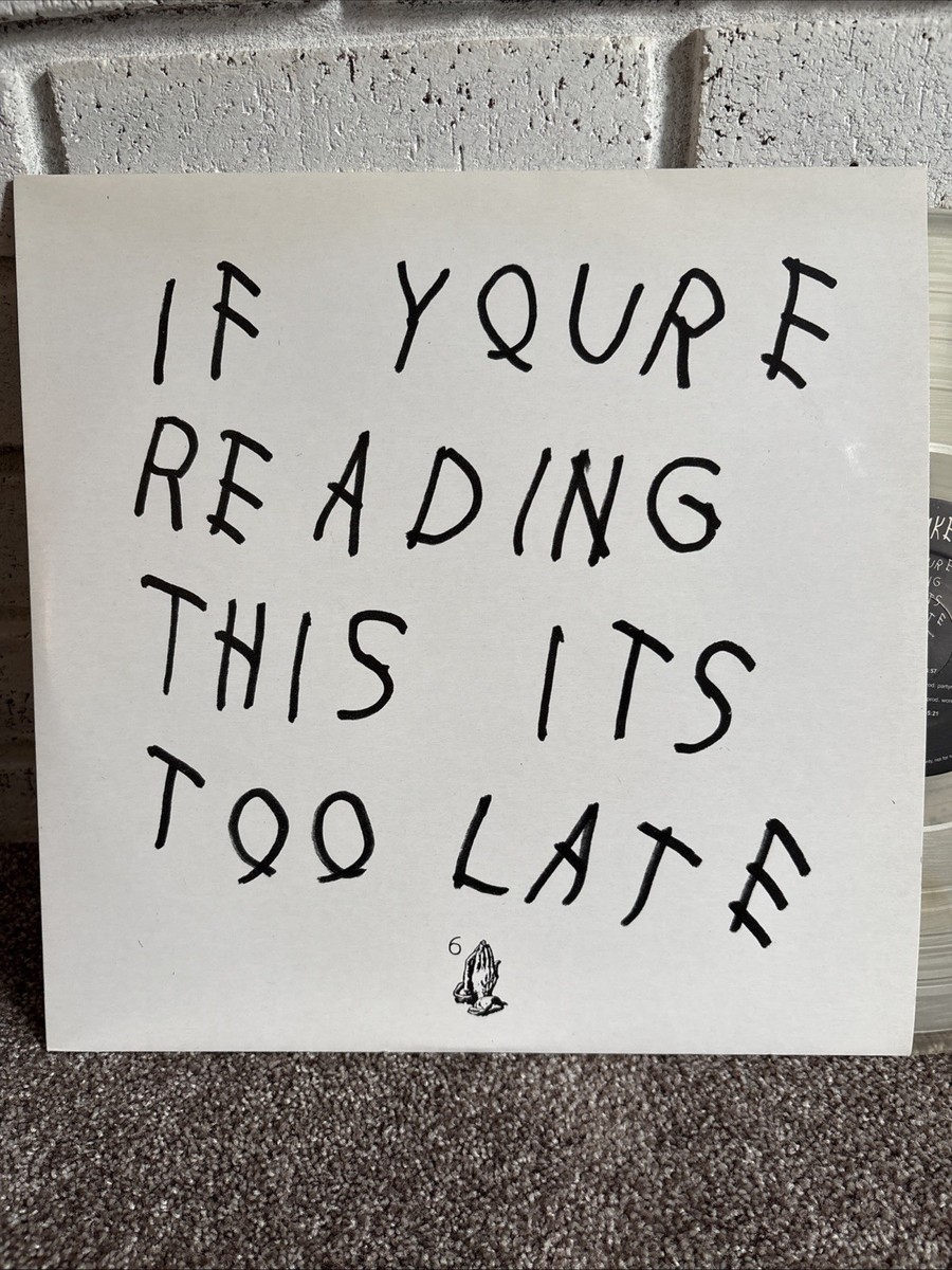その他 2discs LP Drake If Youre Reading This Its Too Late 0602547973450 Cash Money Records,  /00660 Drake If You're Reading This Its Too Late Limited Edition Clear