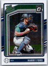 2024 Panini Donruss Optic Rated Prospects Harry Ford #138 (RC) Seattle Mariners