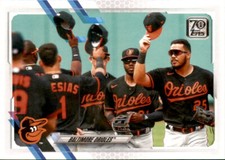 2021 Topps - Baltimore Orioles Team Card #195