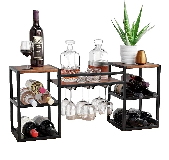 Metal Wine Racks & Bottle Holders