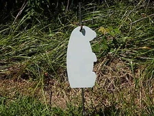 Prairie Dog Hanger Gong Target - 3/8" Thick AR500 1 piece(FREE SHIPPING!)