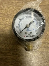 Weksler,UA15B8L,0-60 PSI 1 1/2" Bottom Connection