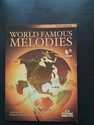 PARTITUR + CD World famous melodies / Blockflöte / Querflöte