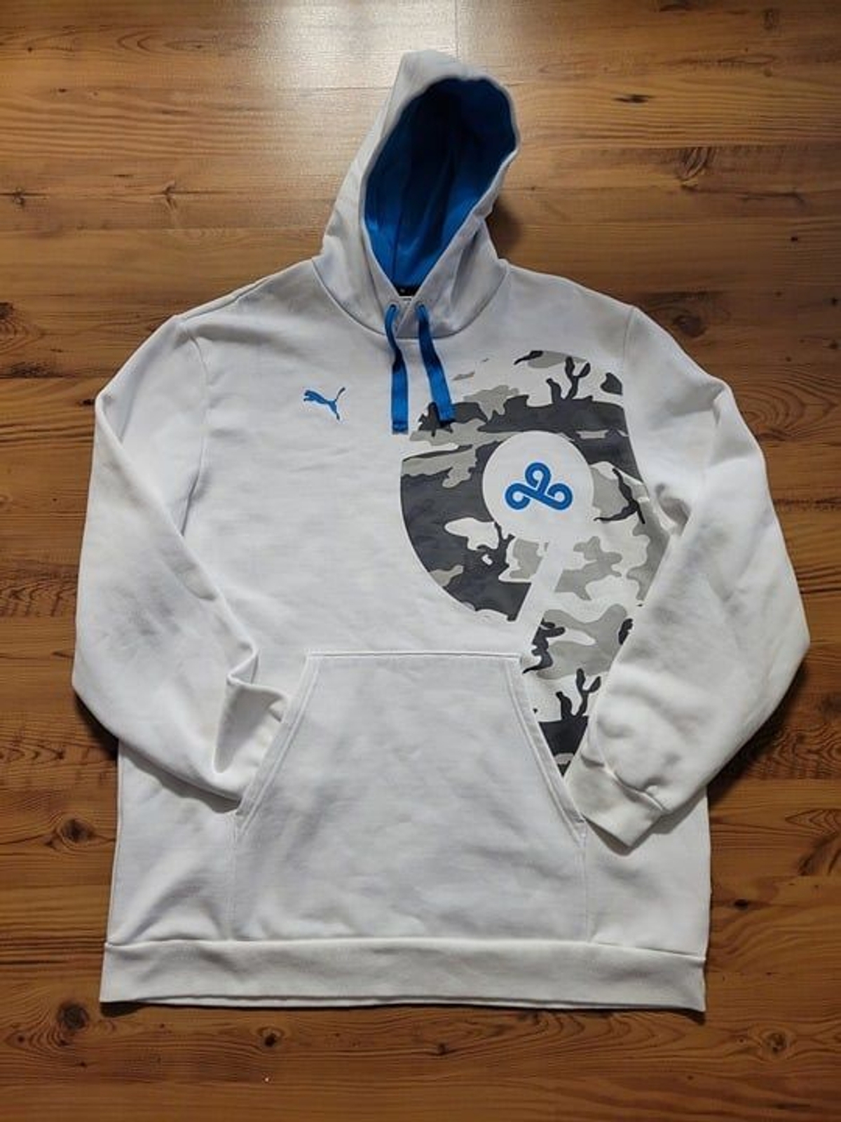 Puma Cloud9 Pullover Hoodie White XL