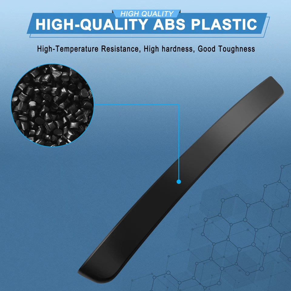 For 2006-2015 Honda Civic Sedan Black Rear Roof Spoiler JDM Window Visor Foto 4 de 4