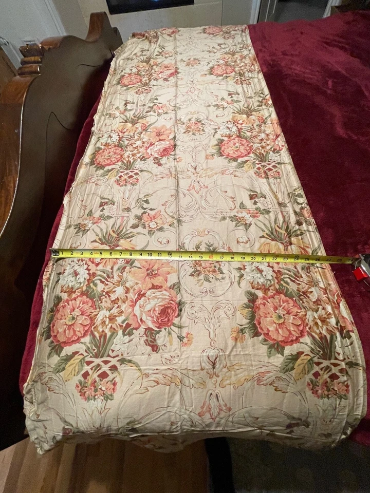 Pieza de tela y volantes Ralph Lauren Ginebra satén de algodón egipcio - Excelente Foto 4 de 4