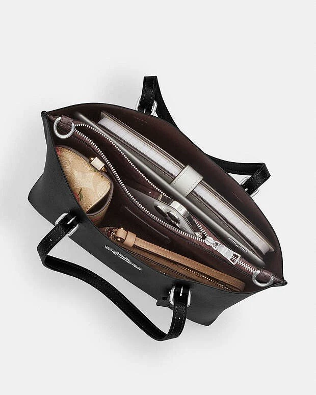 Borsa Coach Mollie 25 nuova con etichetta con stampa stelle CW022