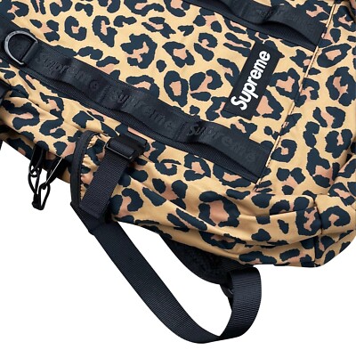 Supreme FW20 Box Backpack Leopard | eBay