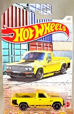 2021 Hot Wheels Pick-Up Truck Series 2/5 MAZDA REPU Yellow w/Black DD8 Spokes