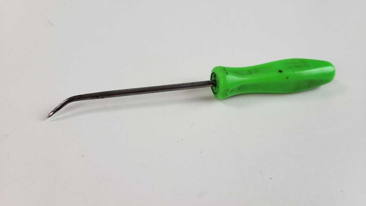 B1c Snap-on Tools 3ASH45A Hook Pick Tool Black Hard Handle USA for