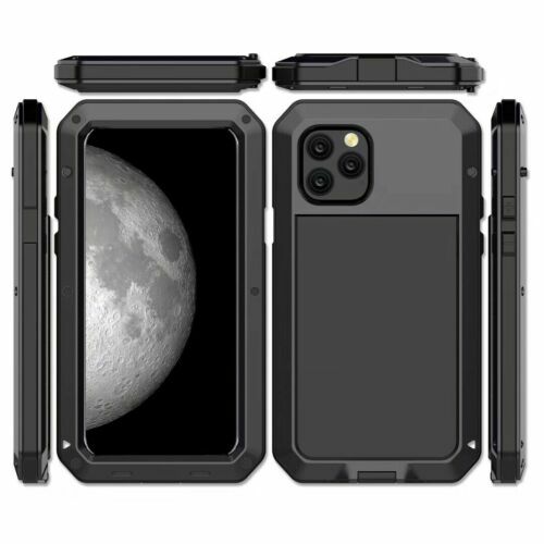 Heavy Duty Shockproof Case Armor Hybrid Metal Cover For Apple iPhone 11 Pro Max - Picture 3 of 8