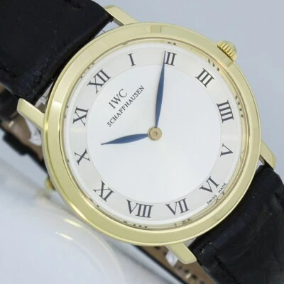IWC PORTOFINO ROMAIN 34mm UHR Ref. 2009 Cal. 1852 GOLD 18K - Bild 1 von 4