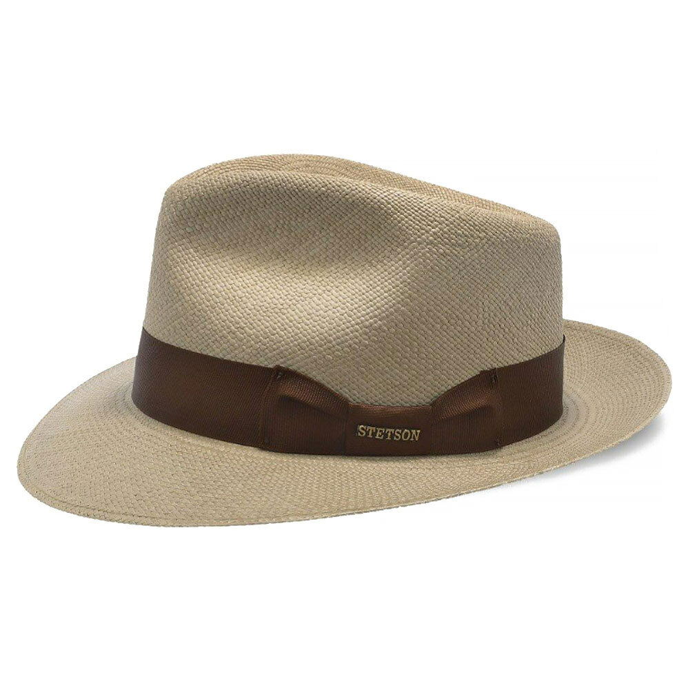 STETSON Men's Aficionado Western Casual Breathable Straw Fedora Hat