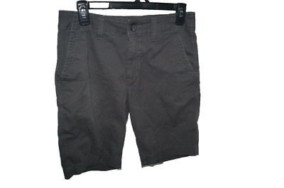Urban Pipeline Board Shorts Super Flex Flat Front Mens 28 Cotton Black 