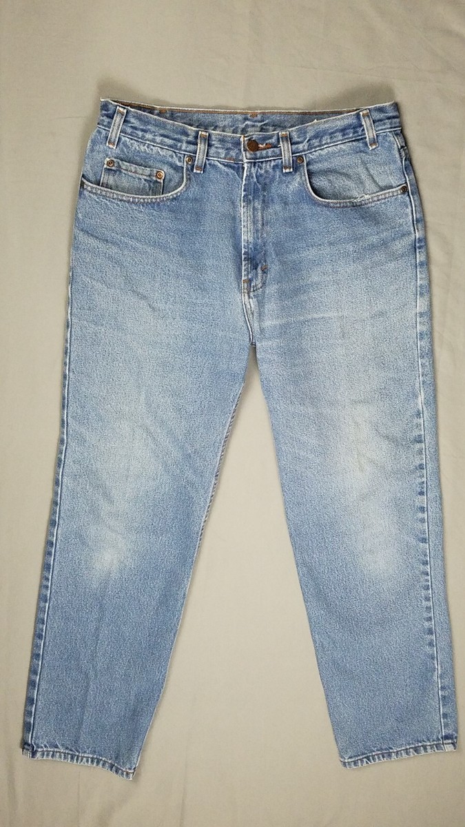 Kirkland Jeans Straight Leg Medium Wash Tag Size 34 X 32