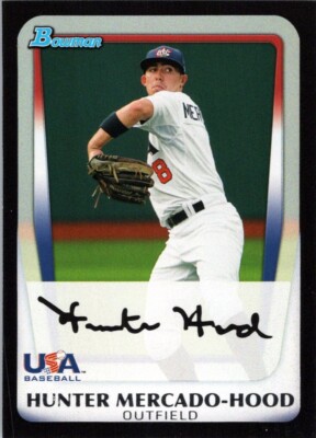 2011 Bowman Draft Prospects #BDPP101 Hunter Mercado-Hood Team USA