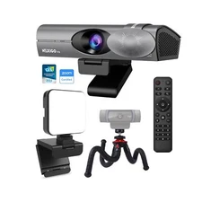 NexiGo Iris Kits, 4K AI Webcam with 1/1.8" Sony_Sensor, Onboard Flash Memory,...