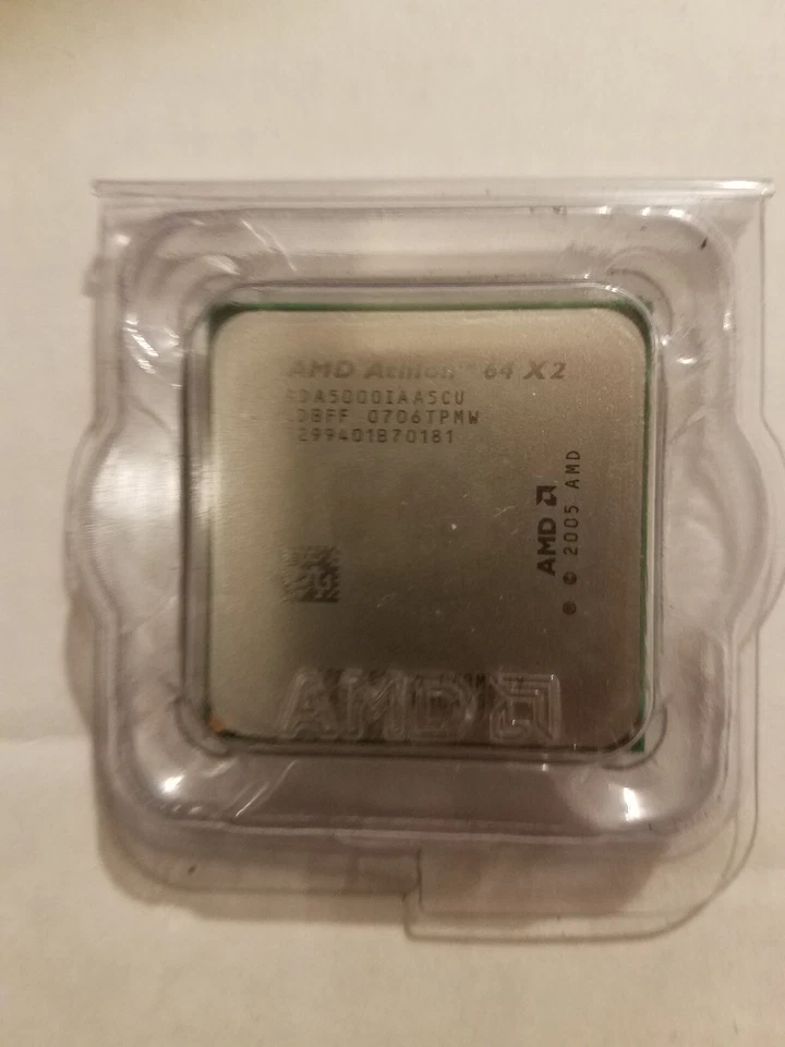 AMD Athlon 64 X2 5000+ 2 Core 2.6GHz Socket AM2 CPU ADA5000IAA5CU - Image 4 of 4