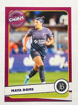 Maya Doms 2024 Parkside Chibis Club Exclusive Rookie Class Edition RC Bay FC