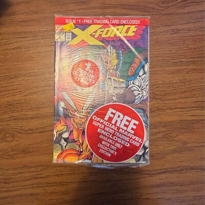 Marvel Comics X-Force #1 (August 1991) - Factory Sealed with cards
