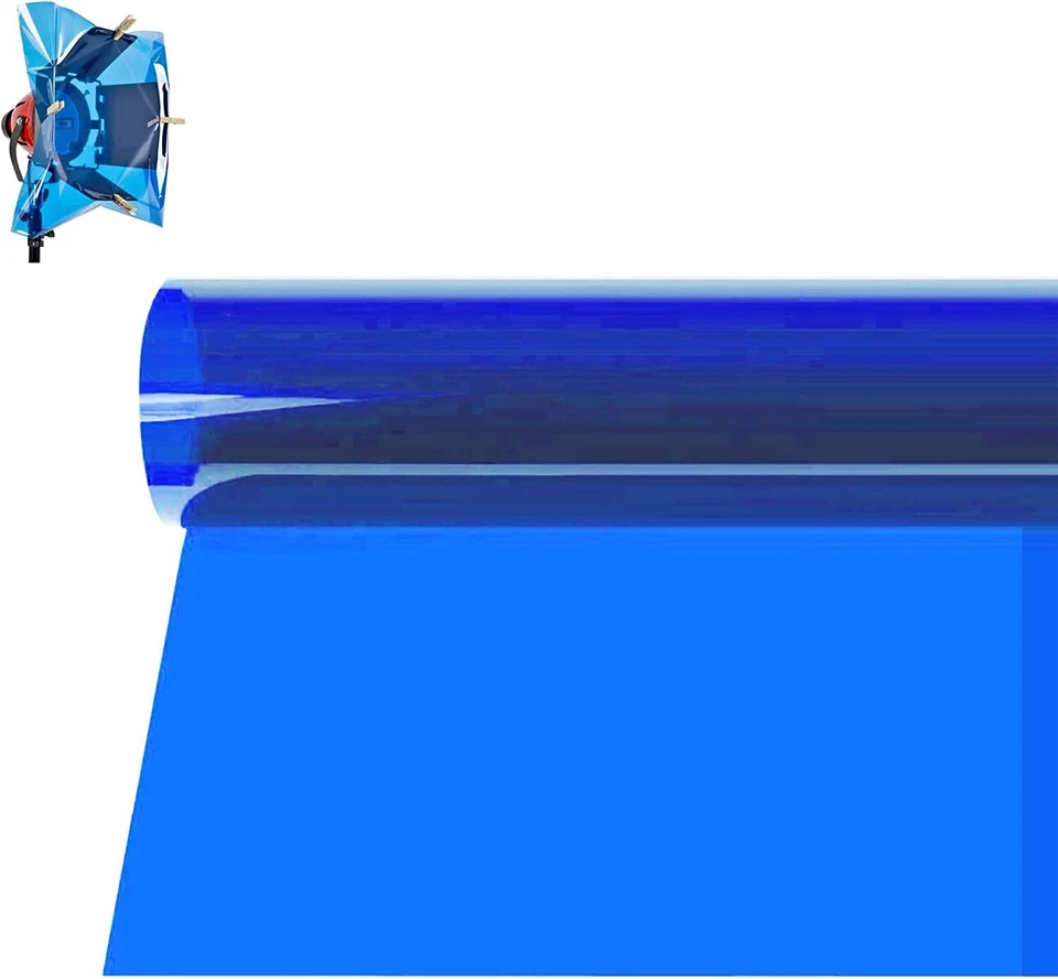 Color Correction Gel Filter 4 Pack 16x20 inch Blue Photography Gel Sheet - Image 2 of 4