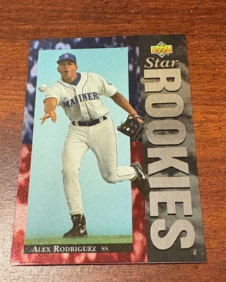1994 UPPER DECK Star Rookie ALEX RODRIGUEZ RC #24 A-ROD | eBay