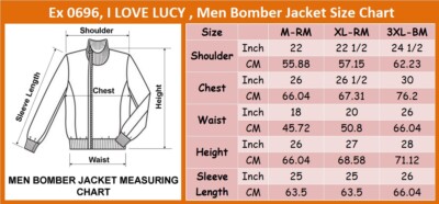 I LOVE LUCY BOMBER LEATHER JACKET Ex 0696 | eBay