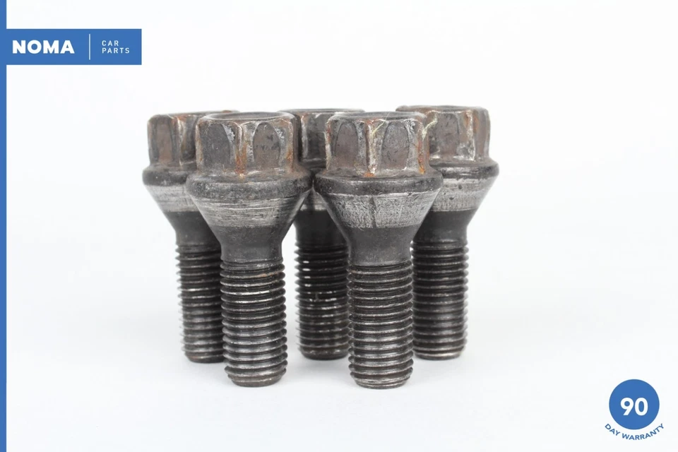 06-13 BMW 328i 335i E90 E91 E92 E93 Juego de 5 pernos de llanta de rueda 6781150 OEM Foto 4 de 4