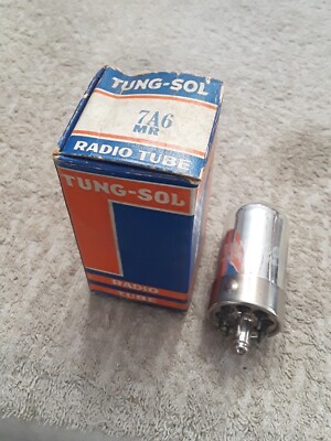 NOS Tung-Sol 7A6 Vacuum tube 
