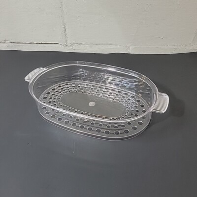 Rival Double Food Steamer CKRVSTLM21 Upper Steamer Basket Bowl Tray # 1