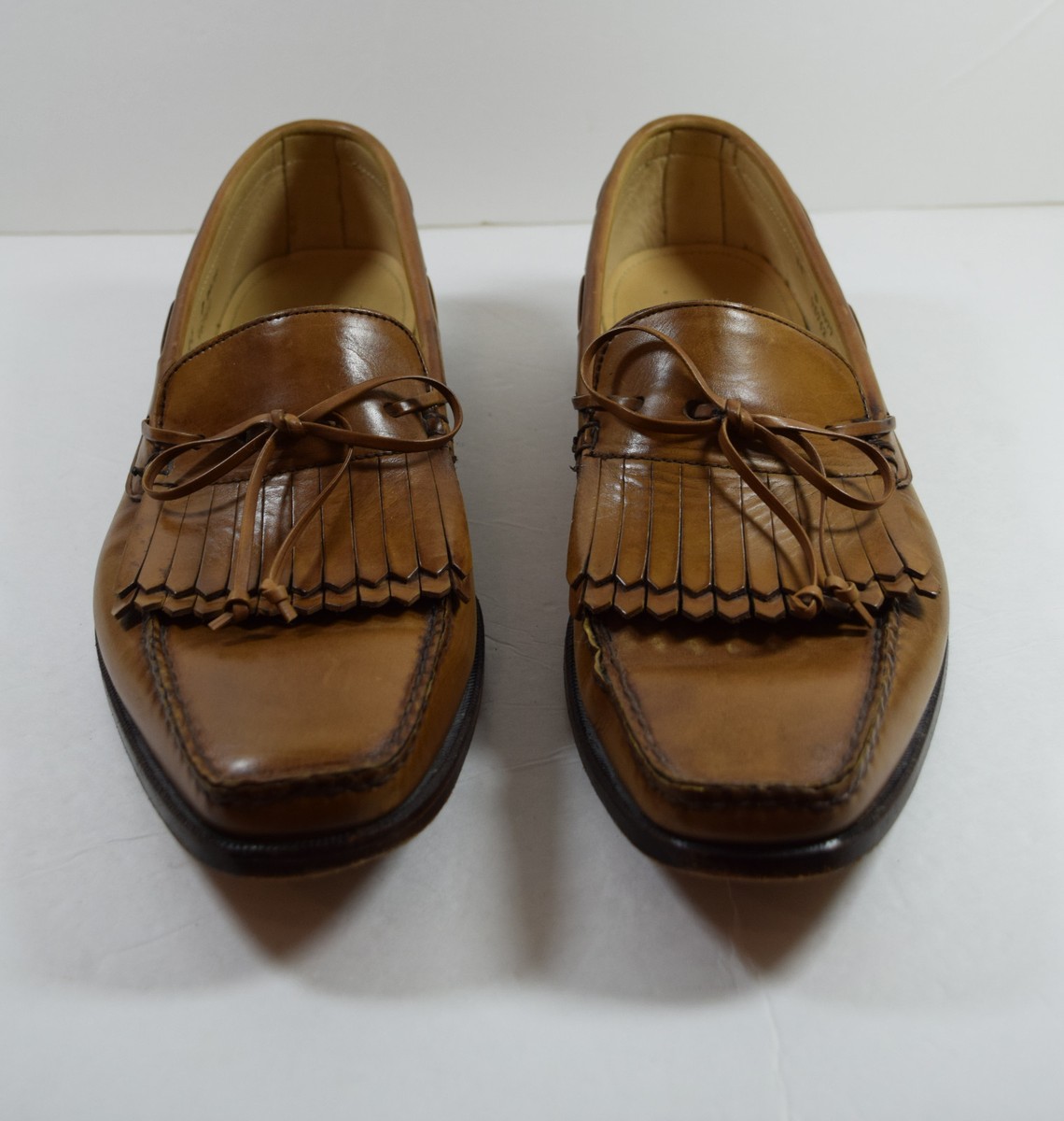Allen edmonds alton loafers size 11 Allen Edmonds Mens Alton Loafer Size 11 D Chili Brown Kiltie  main image 4