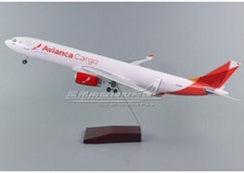 1:135 47CM Avianca Cargo AIRBUS A330 Airfreighter Plane Landing gear Resin Model