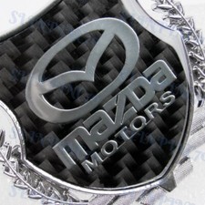 Carbon Fiber Metal Car Front Body Trunk Rear Side Emblem Sticker For Mazda X2 Carbon Fiber Metal Car Front Body Trunk Rear Side Emblem Sticker For Mazda X2