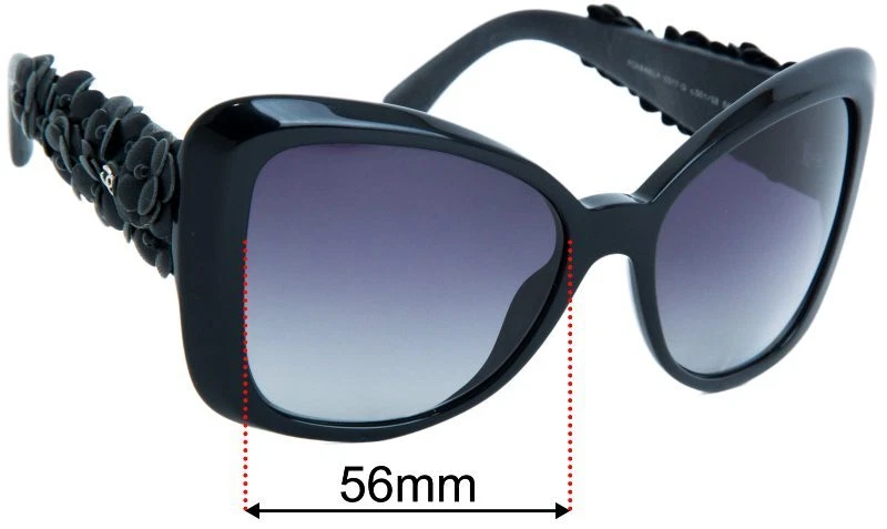  SFx Replacement Sunglass Lenses Compatible for Chanel