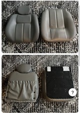 Captain Seat Cushions for Pride Power Wheelchairs-Seat Back  Cushion 18  Wide
