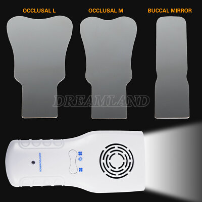 doctorseyes Dentalspiegel LED intraorale Fotospiegel 3 Stück