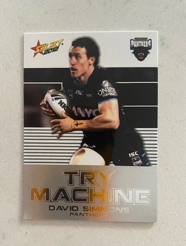2012 SELECT NRL INSERTS DYNASTY TRIPLE CENTURIONS TRY MACHINE ROOKIE ALL STARS - Foto 101 di 111