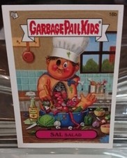 2005 TOPPS GARBAGE PAIL KIDS 16b SAL SALAD ANS 4 CARD